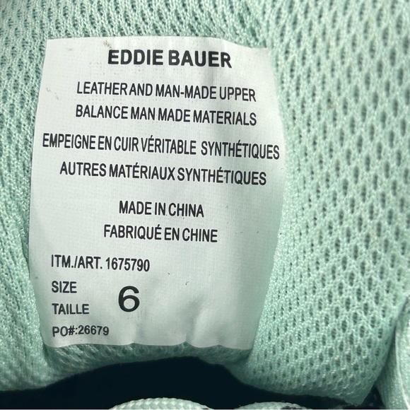 New Eddie Bauer Trail Hiking Outdoor Memory Foam Shoes Sneakers; Women’s Size 6 - Picture 3 of 16